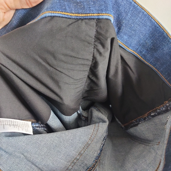 SPANX Distressed Skinny Ankle Jeans Medium Wash Size Large - Picture 12 of 12